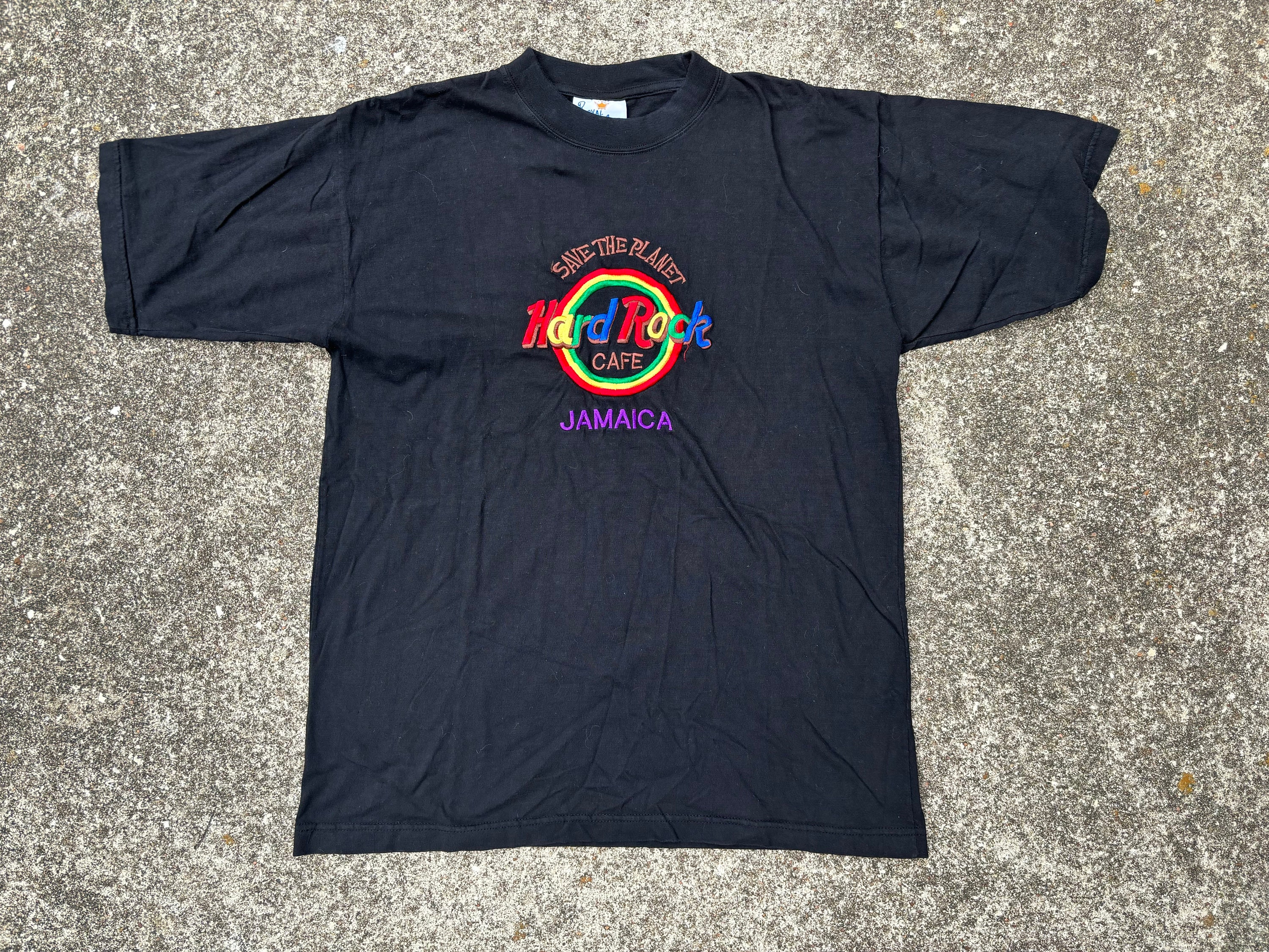 LLICA タイダイ バンドTシャツ XL Vintage Vintage Hard Rock Cafe Jamaica Shirt Size L - Etsy Denmark