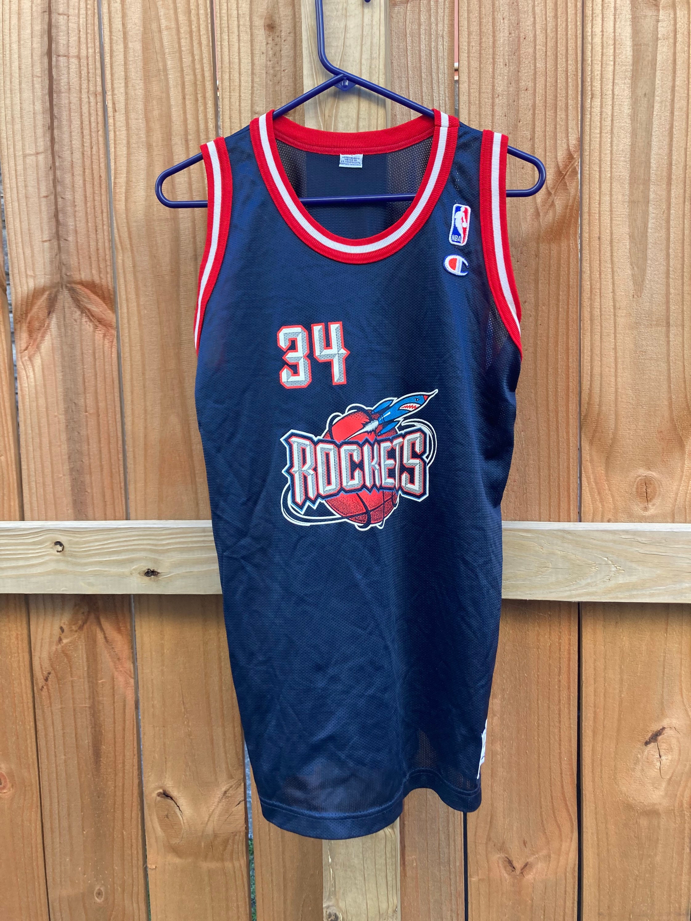 Houston Rockets Vintage 90s Starter Warm up Basketball Jersey 