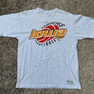 Vintage 90s University of Iowa Hawkeyes Shirt Size L by Reebok
