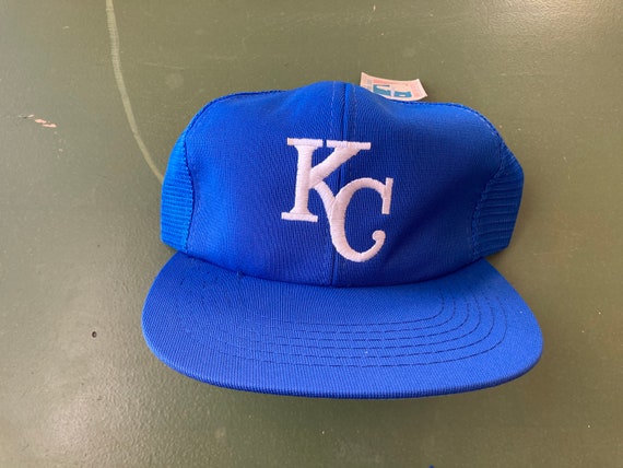 Vintage 90’s Kansas City Royals Meshback Hat - image 1