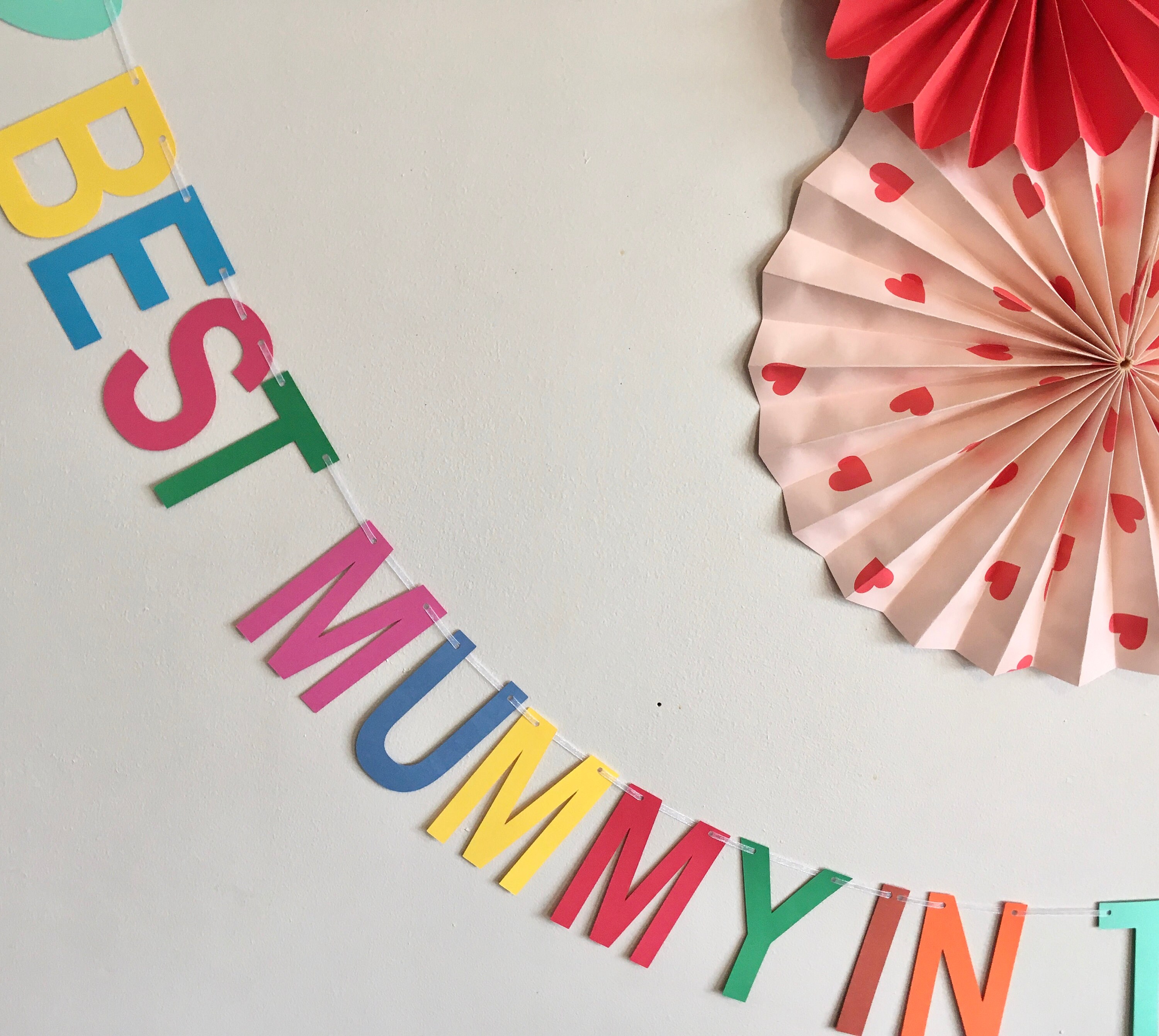 Handmade Gift Mothers Day Decoration Happy Mother's Day Etsy UK