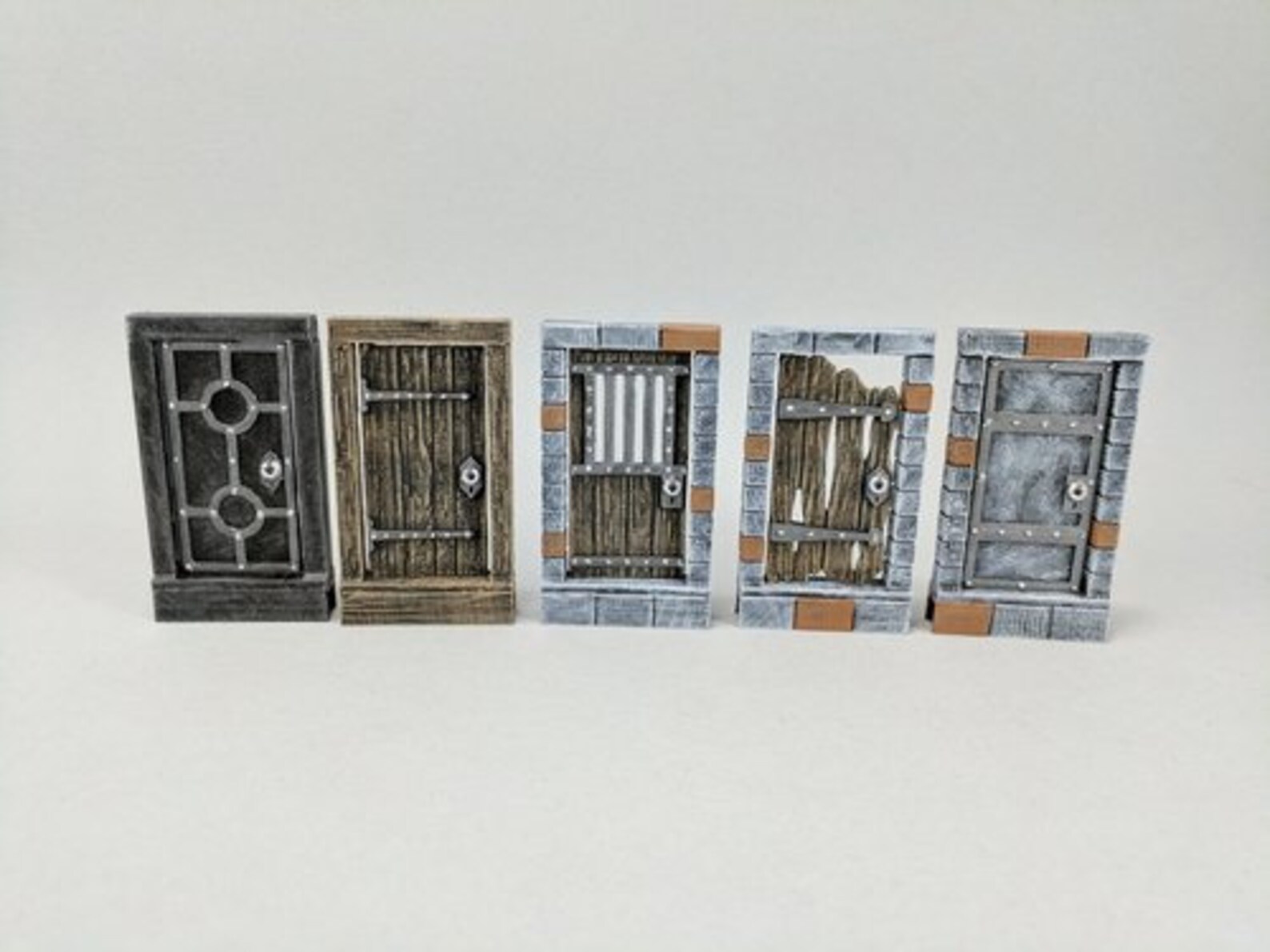Openable Dungeon Doors / Terrain / Scatter Terrain / Tabletop Gaming ...