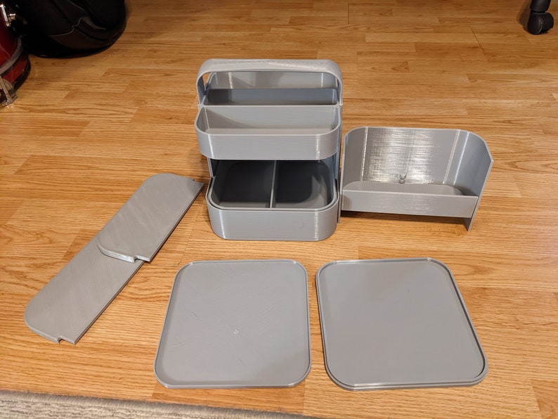 Mobile Paint Station Caddy / Painting / Paint Storage / Etsy