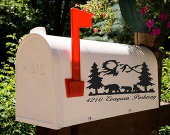 bear mailbox etsy