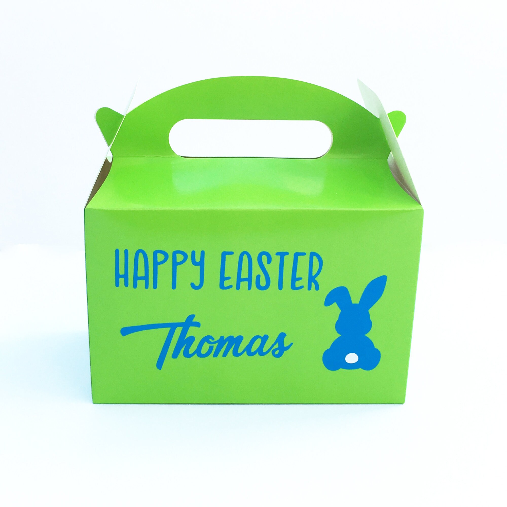 Easter Gift Box / Easter Egg Basket Easter Basket / Happy Etsy