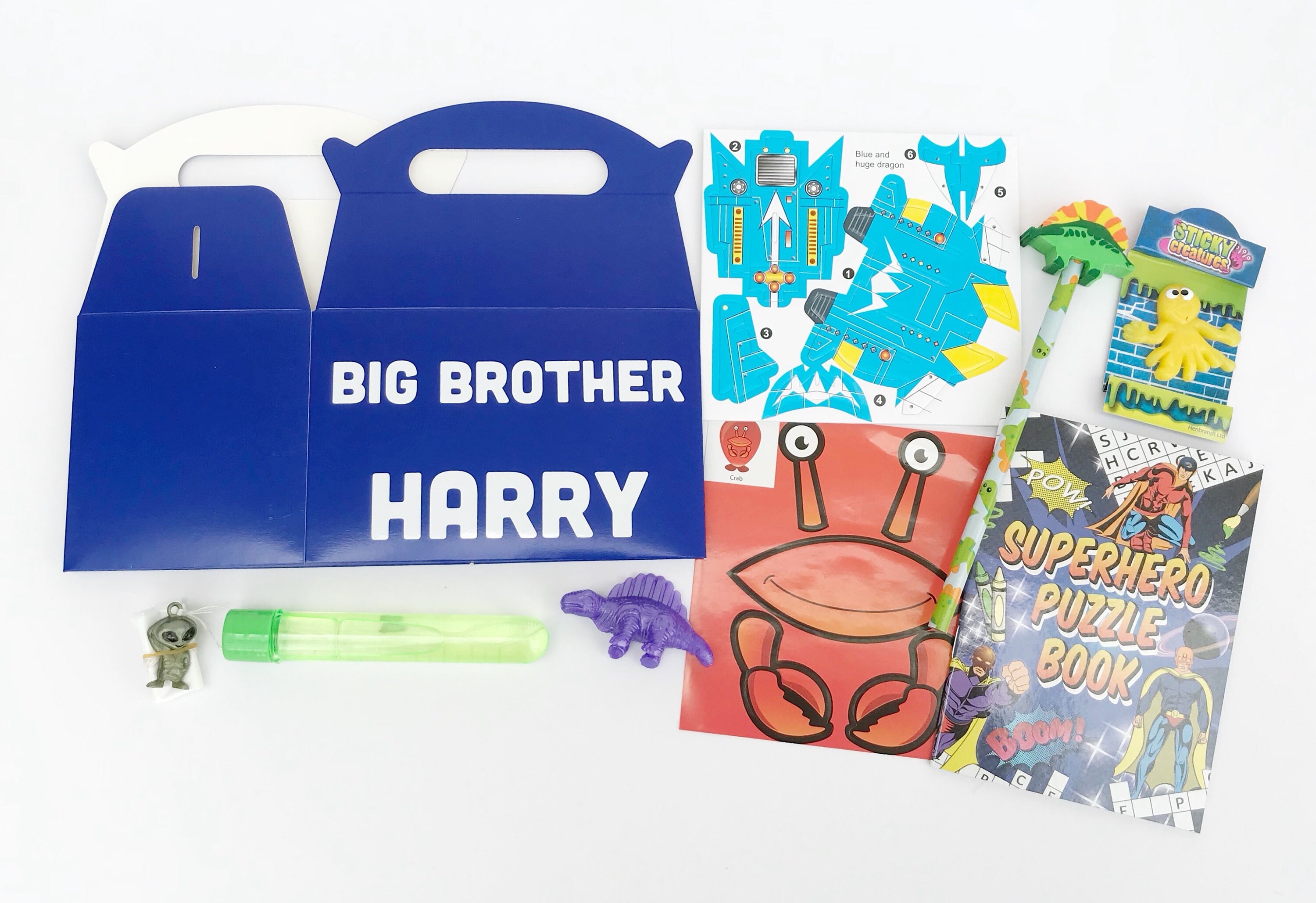 Big Brother Gift Big Brother Present Personalised Gift Box Etsy