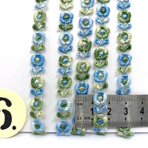 Vintage Sewing Trim – 3m – Floral, Loop, Woven Ribbons – Made in USA – Embellishment for Tilda, Crafts, Scrapbooking – Free UK Delivery