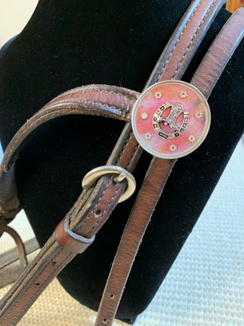 Horse Tack..western Rosette Conchos Custom Made for Horse Etsy