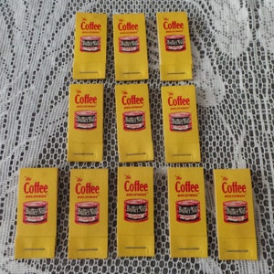 11 VINTAGE ADVERTISING ButterNut COFFEE Hosiery Mending Kits Made In Omaha Nebraska