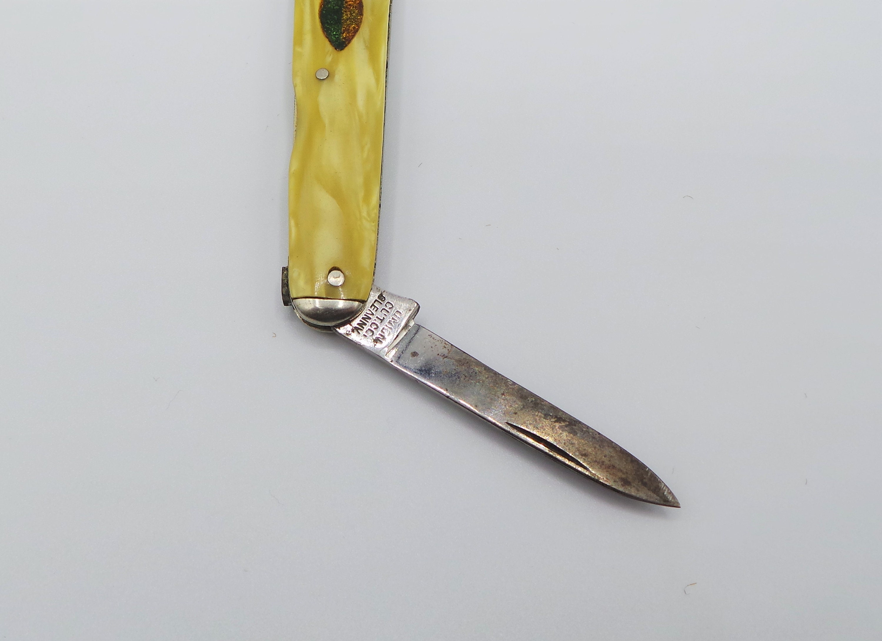 Vintage UNION Cutlery Co Post 1911 Pre KABAR Pocket Knife Etsy.de