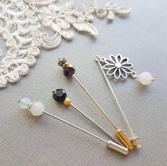 Hijab Pin Set, Hijab Pins, Eid Gift, Islamic Gift, Hijabi, Lapel Pin, Hat  Pin 