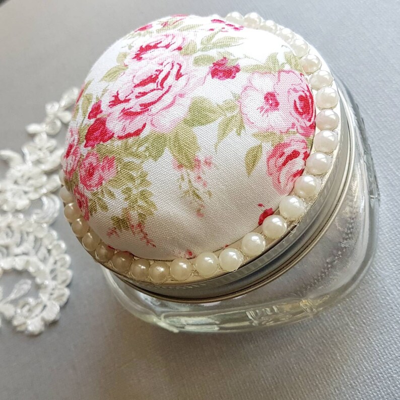 Mason Jar Pin Cushions Hijab Pin Cushion Mason Jar Etsy