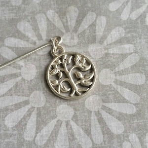 Hijab Pins, silver, tree, Hijab Accessories, Bridal Hijab, Wedding HIjab, Muslim Bridesmaids, Hijab Jewelry, Hijabi, Muslim Weddings, Eid