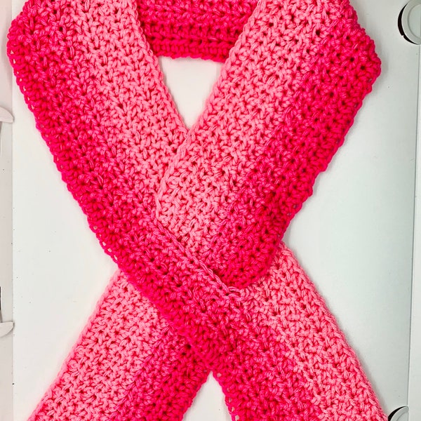 Cancer Printed Satin Scarf
