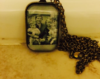 Custom Photo Pendant Necklace