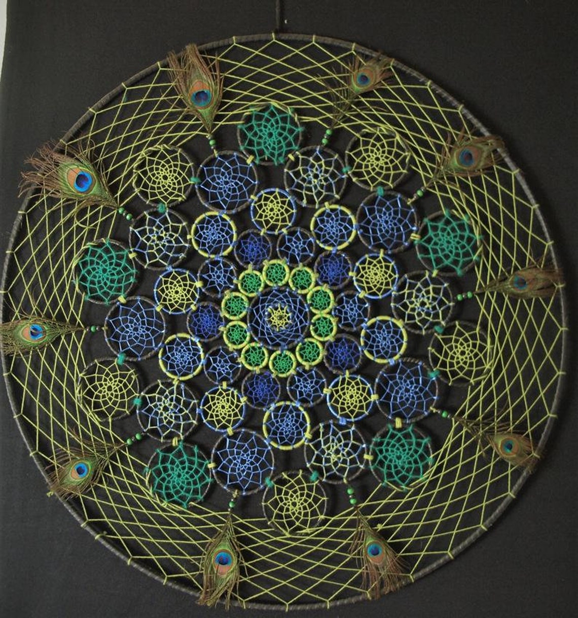 Mandala, Dreamcatcher, Custom Order, Dream Catcher, Wall Decor, Home