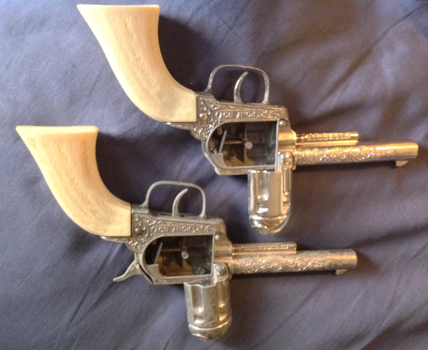 Vintage 1960s PONY BOY Cowboy Toy Cap Guns and Holsters SET Etsy