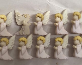 Boutons ange, lot de 10