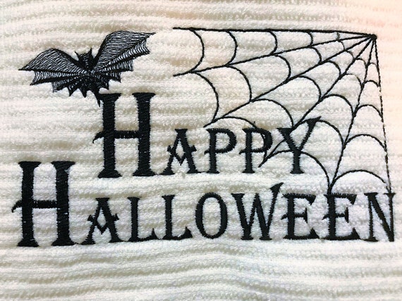 Bats Spiders Disney Girls HAPPY HALLOWEEN Personalised Card