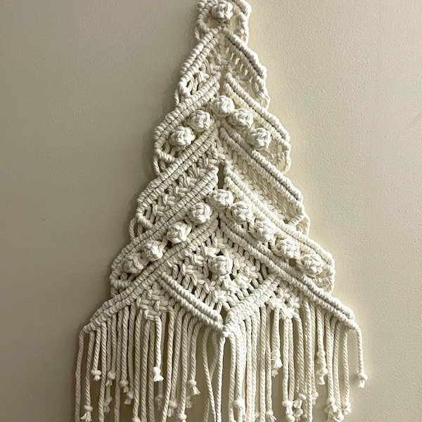 Macrame Christmas Tree Etsy
