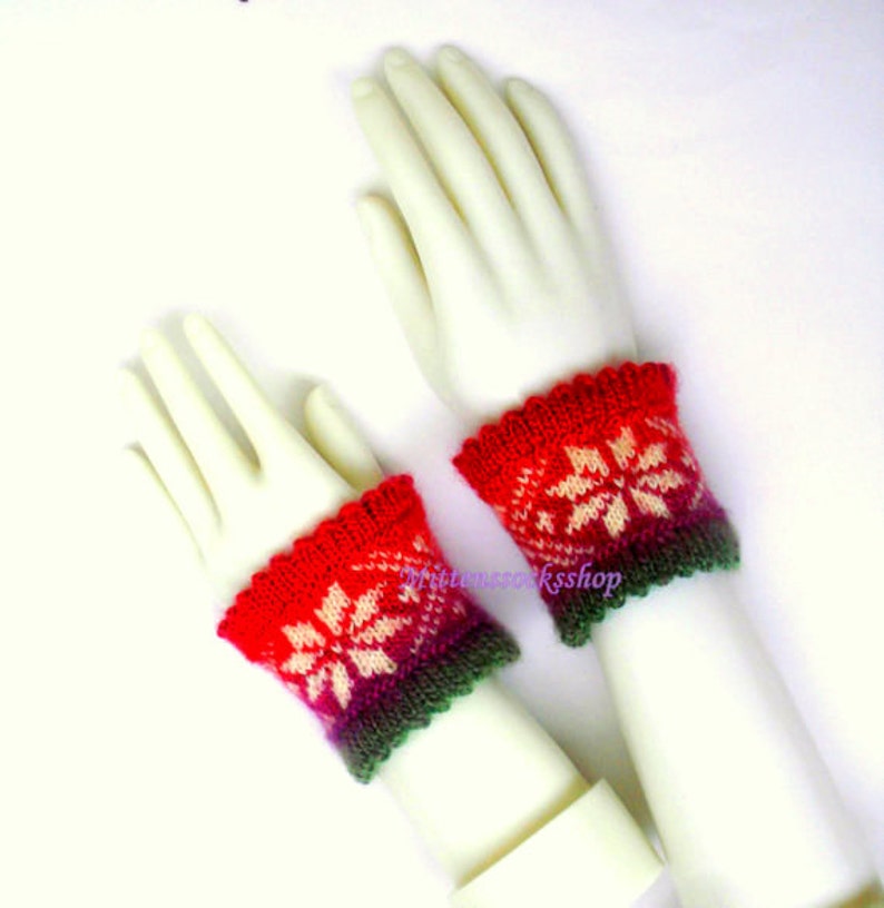 patterned arm warmers