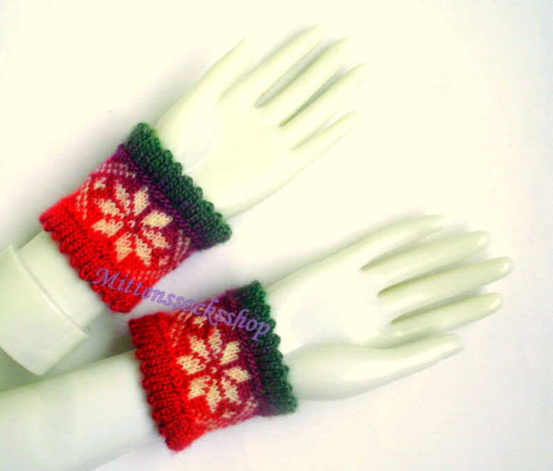 patterned arm warmers