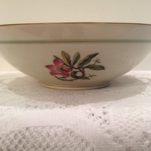 Franconia Krautheim  Vegetable Bowl,NO LID, Selb,Bavaria, Blossoms Of Spring, K & A, Germany, Porcelain, Crown Mark, Kitchenware,
