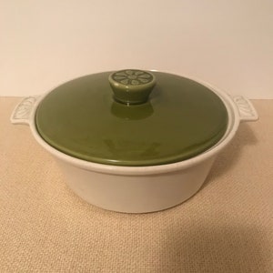 California Pottery S53 Oven Proof 6 Cup Covered Casserole,