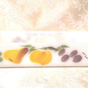 Vintage Fire King Baking Dish: Gay Fad Fruit Ovenware