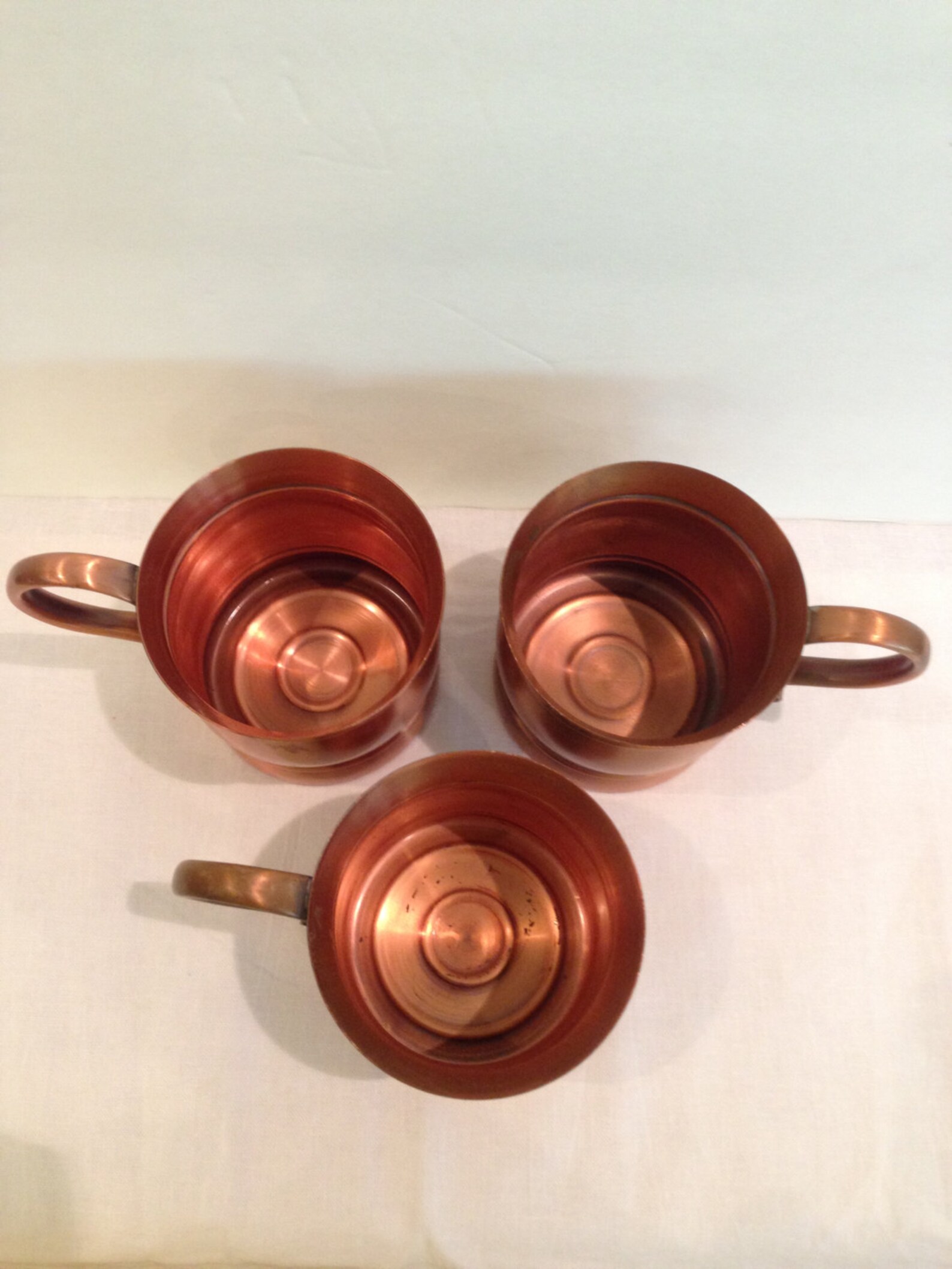Gregorian Moscow Mule Solid Copper Cups/Mugs Vintage Barrel Etsy