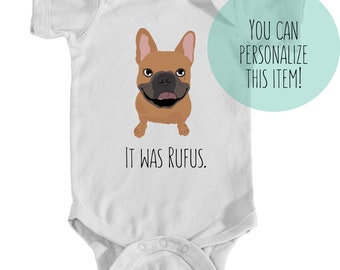 frenchie onesie