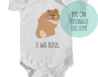 pomeranian onesie