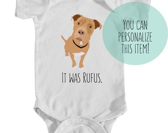 Pitbull Rescuer In Training Onesies Baby Clothes Outfit Unisex Gifts Newborn