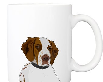 Brittany Spaniel Mug Personalized Dog Mom Mug