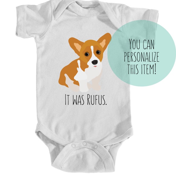 Corgi Baby Onesie