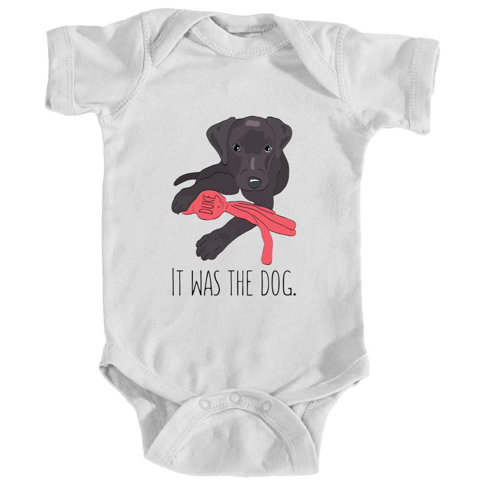 Labrador Bodysuit Labrador Baby Clothes Dog Baby Etsy
