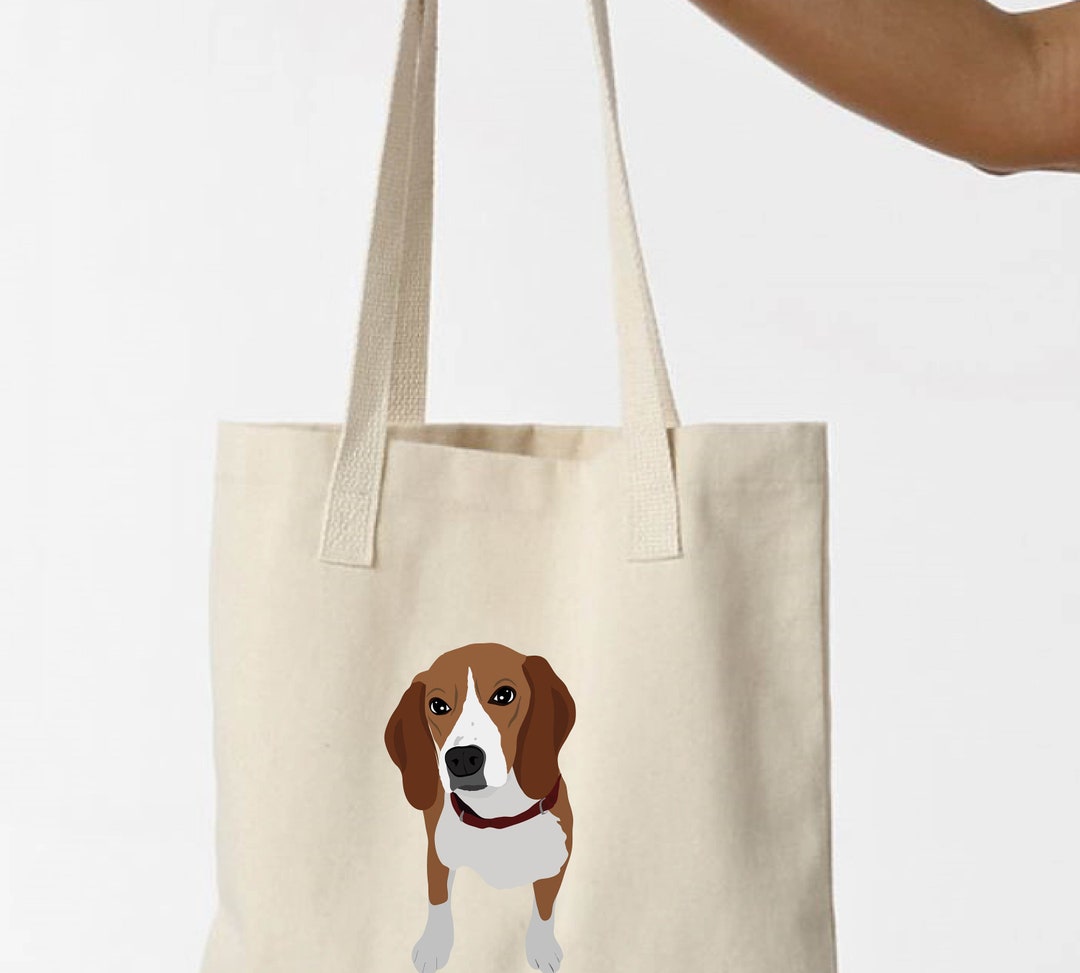 Advanta Group Beagle Dog Yours Forever. Large Shopping Bag, Jute, Black, 42  x 34.5 x 2 cm : Amazon.co.uk: Home & Kitchen
