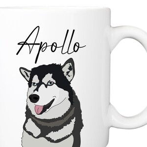 Siberian Husky  Mug | Dog Coffee Mug | Personalized Dog Gifts