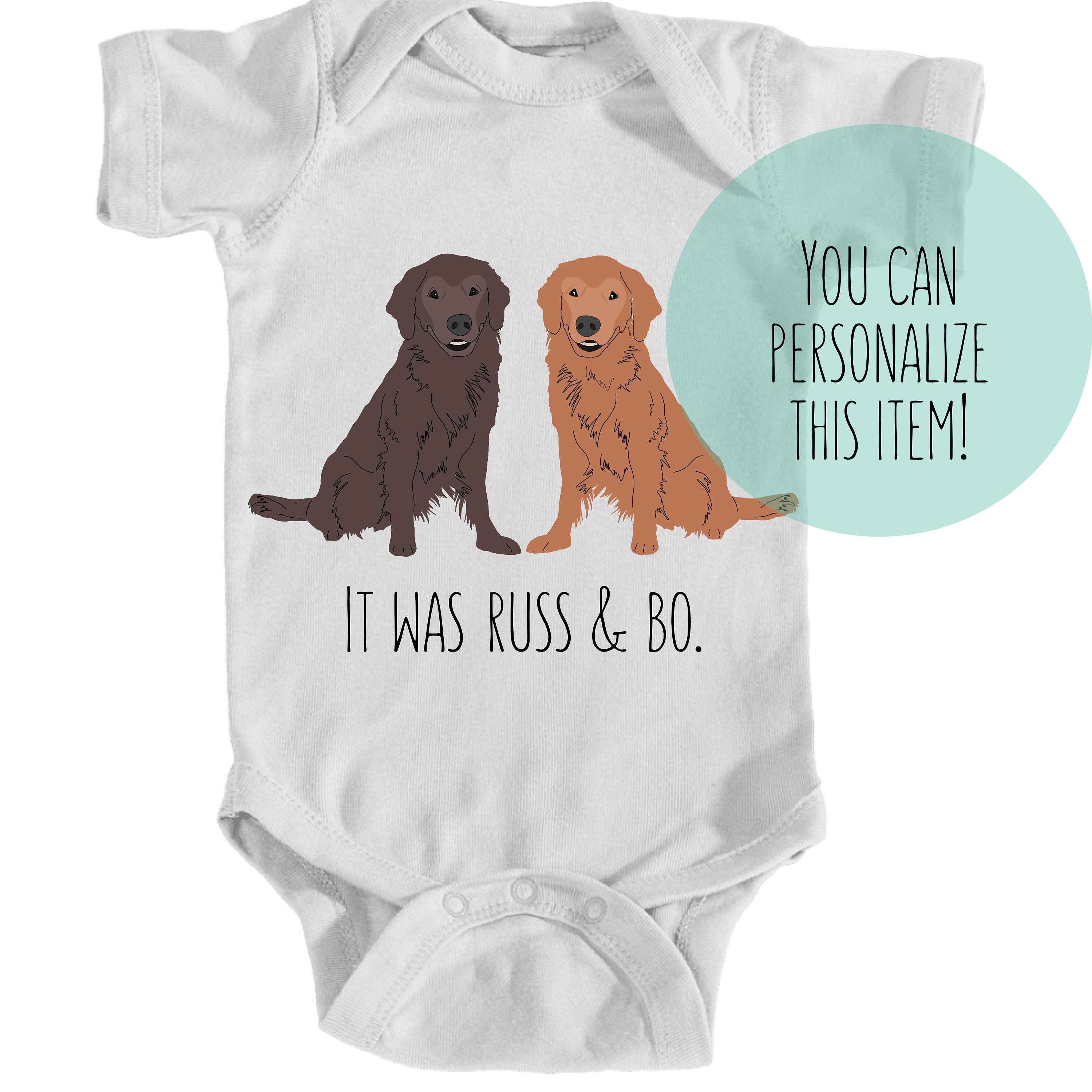 Body Para Bebe Golden Retriever Onesie Perro Etsy Mexico