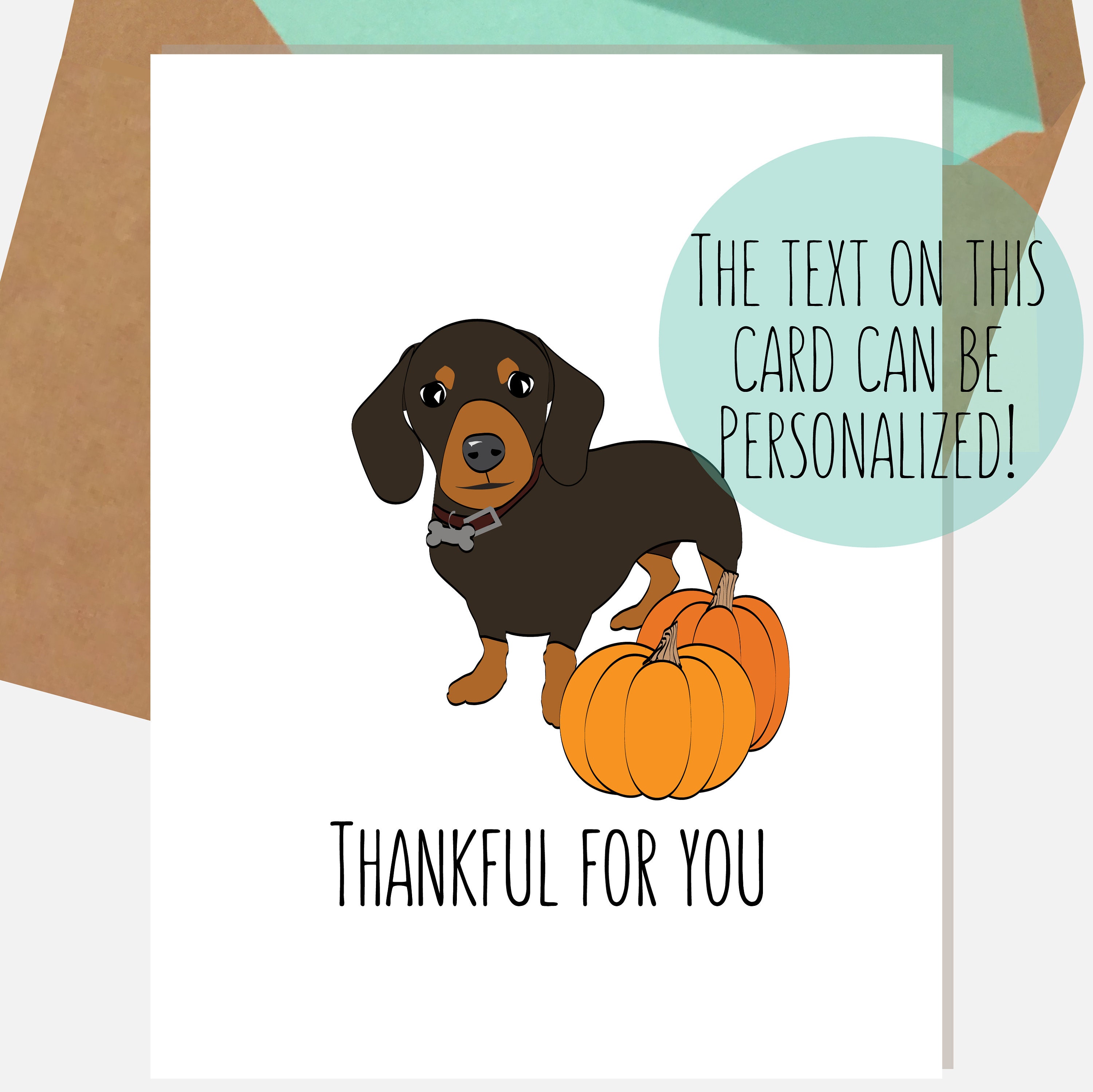 Dachshund thanksgiving best sale