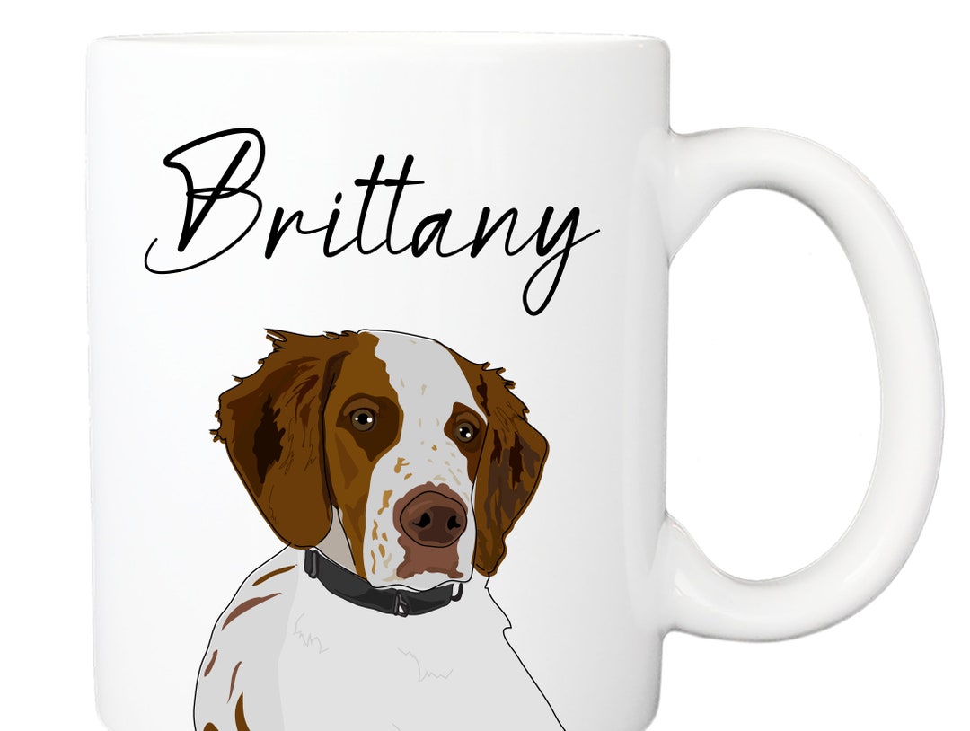 Brittany Spaniel Mug Personalized Dog Mom Mug