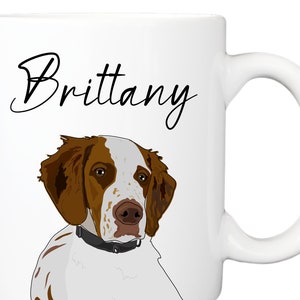 Brittany Spaniel Mug | Personalized Dog Mom Mug