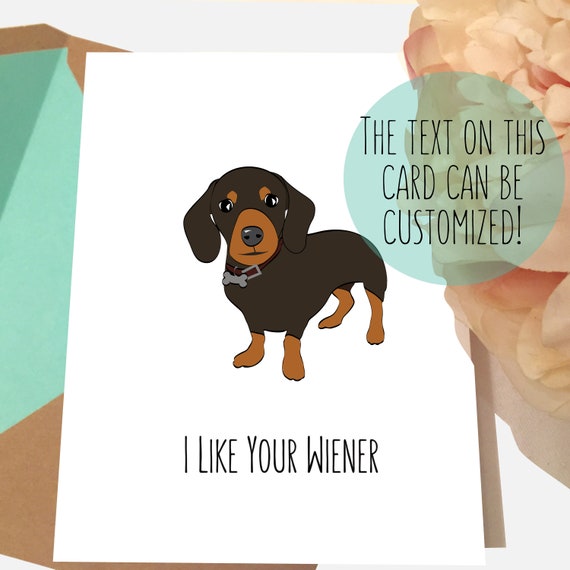 wiener dog valentine