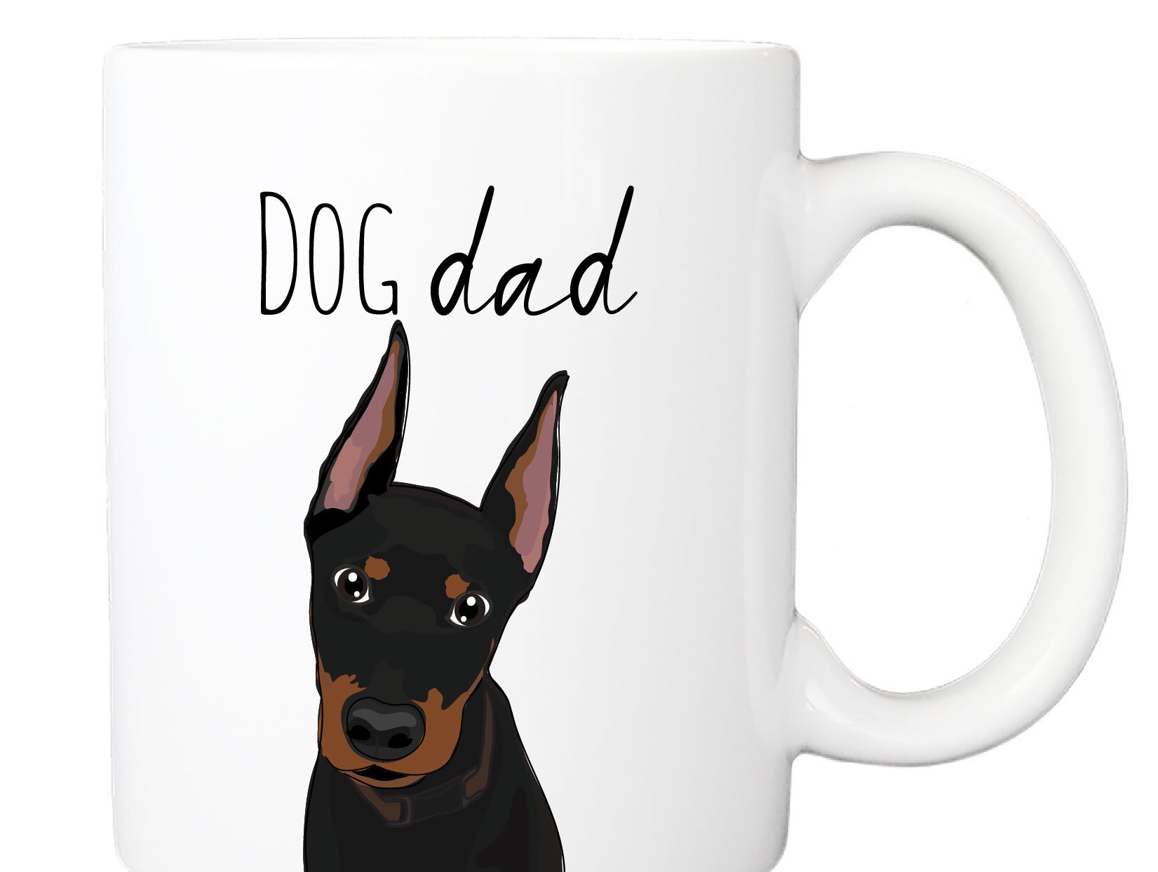 Doberman hotsell coffee mug