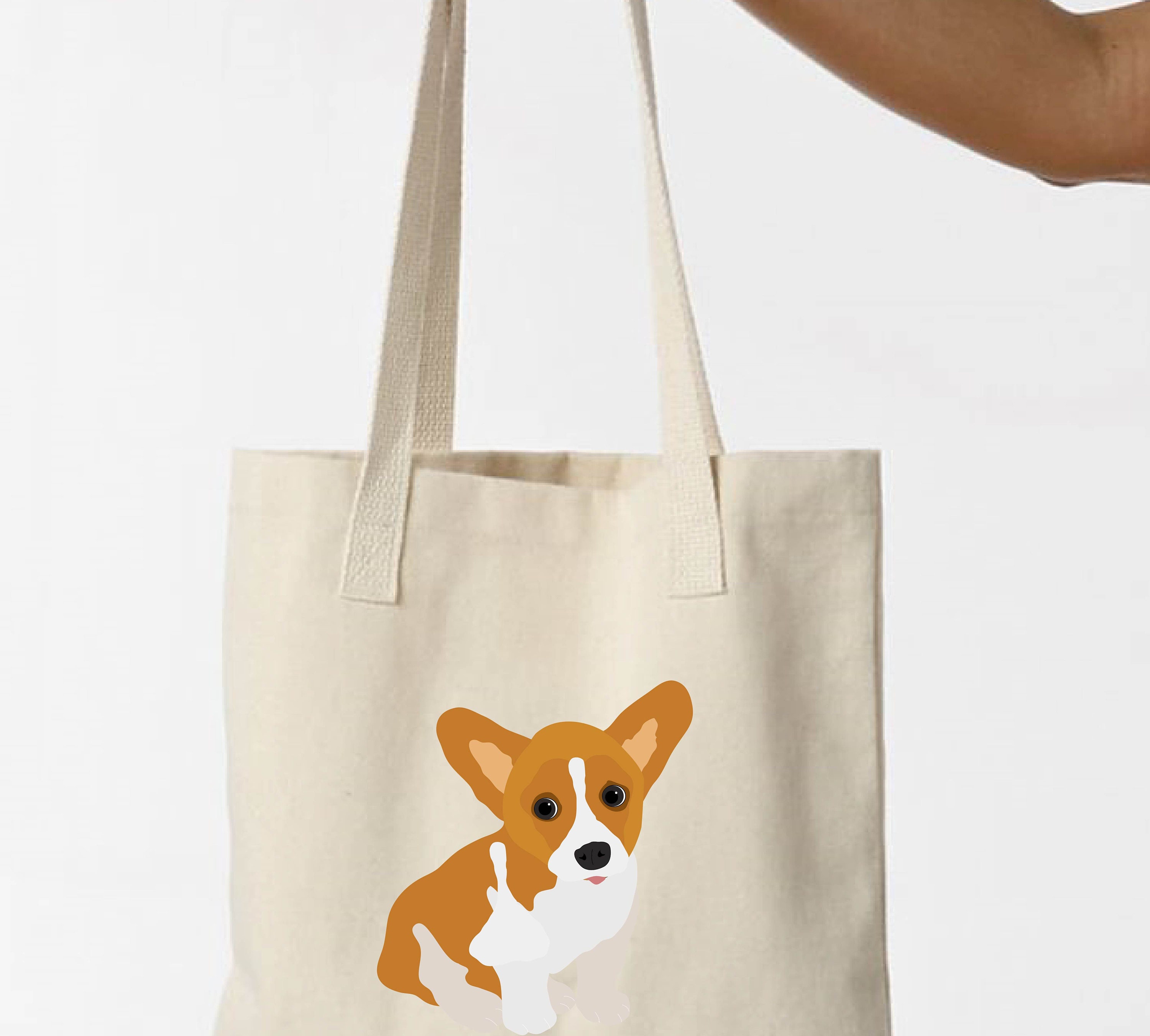 Welsh Pembroke Corgi Tote Bag Etsy Canada