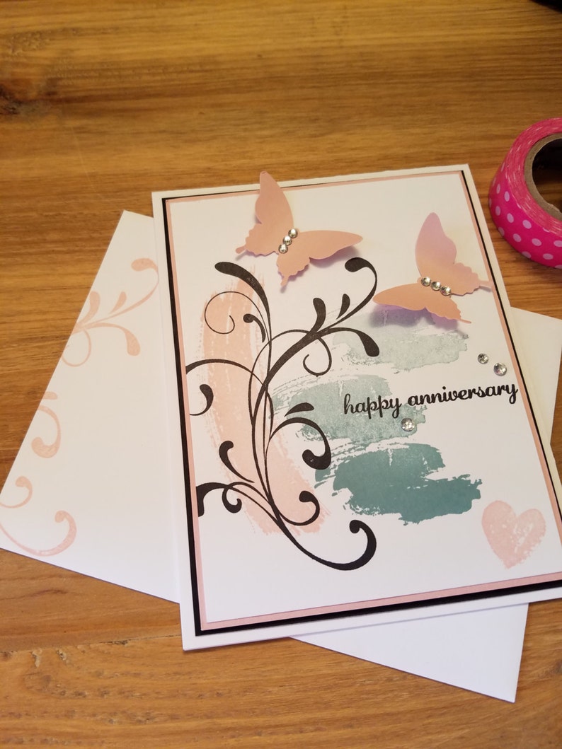 Anniversary Card Happy Anniversary Family Flourish Gift Ideas For Her and Him Love Gift Congratulations