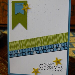 Merry Christmas - Merry Christmas Card - Christmas Card - Holiday Card - Handmade Card - Greeting Card - Holiday Season - Gift - Gift Ideas