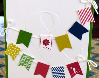 Tiny Banners - Tarjeta de felicitaciones - ¡Yippee Skippee! - Tarjeta Hecha a Mano - Tarjeta de Felicitación - Para Él - Para Ella - Regalo - Ideas de Regalo