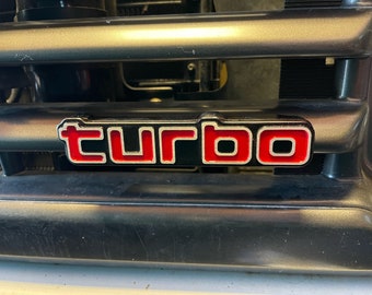 70 Series Landcruiser Turbo Grille badge