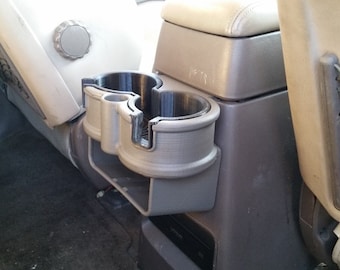 80 Series Rear Double Cup Holder